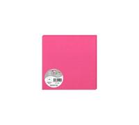 Paquet de 25 cartes simples Pollen 160x160mm 210g/m2 - Rose fuchsia