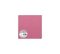 Paquet de 25 cartes simples Pollen 160x160mm 210g/m2 - Rose hortensia
