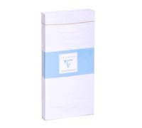 Paquet de 25 Enveloppes Blanches Doublées Triomphe DL- 110x220mm - Auto-Adhésives - 130g/m2 - Blanc