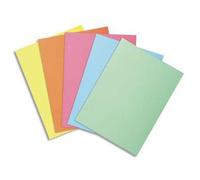 Paquet de 250 sous-chemises ""SUPER 60"" en carte 60 grammes coloris assortis