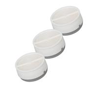 Paquet de 3 recharges de tampon filtrant pour humidificateur compatibles avec la configuration AirMini, cartouches de remplacement rondes pour un stockage de rechange compact et une utilisation de