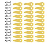 Paquet De 30 Remplacements, Compatibles for Titan, Lames, Compatibles for Bosch Et Indego Robot Tondeuse À Gazon 350 400 450 800 1000 1200, Fourniture De Tondeuse À Gazon Robot