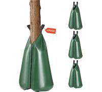 Paquet de 4 sacs d'irrigation pour arbres - 20 gallons, libération lente, sacs d'eau pour arbres durables - Système d'irrigation pour arbres pour le jardinage