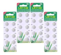 Paquet de 40 piles bouton alcaline de la pile LR1130 AG10