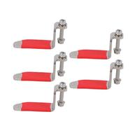 Paquet de 5 crochets de clouage pneumatiques en forme de L |Crochet de chevron en acier inoxydable pour outils pneumatiques |Support Universel pour Cloueuse Pneumatique/Marteau