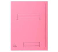 Paquet de 50 chemises imprimées 2 rabats SUPER 210 - 24x32cm - Rose