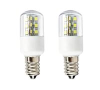 Paquet de 6, ampoule LED for four à micro-ondes, E12 220 V, blanche | Remplacement 2,5 W 25 W, T22 for réfrigérateurs, hottes de cuisine, machines à coudre(White)