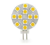 Paquet de 6 ampoules spot LED DIY DC12V G4 3W 12x5050SMD 250LM éclairage | 2800-3200K blanc chaud/blanc froid(Cold White)