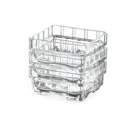 Paquet De 6 Coupelles En Verre Transparent Clickclack, 87X780Mm