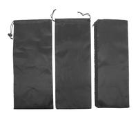 Paquet de Rangement Étanche D’extérieur en Tissu Noir, Lot de 3 | Organisation et Stockage D’outils, Usage Électricien et Ingénieur, Format Réutilisable, Conteneurs Extérieurs