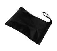 Paquet de Rangement Étanche pour Pluie et Maillot, Noir 30x22, 5 Cm | Oxford Léger et Compact, Usage Voyage et Natation, Camping Extérieur, Pochette Multifonction Portable