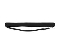 Paquet de Rangement pour Outils de Détecteur d'Incendie, Noir, 105x9x9cm | Tissu Renforcé, Compartiments Internes, Coutures Robustes, Format Compact pour Perche et Accessoires de Test sur Site