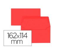 Paquet d'enveloppes Oxford 114x162 x20 rouge auto adhesive rouge