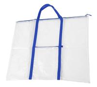 Paquet pour Planche à Dessin Bleu en Plastique, Design Simple et Pratique | Paquet pour Œuvres Art, Rentrée Scolaire, Conteneur en Carton D'affichage, Paquet de Rangement sous Vide