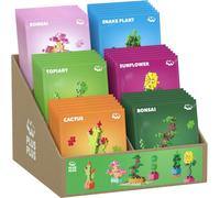 Paquets de plantes Plus-Plus - Présentoir (36 pièces) Plantes à fleurs Plus-Plus (7494)