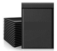 Paquets D'Enveloppes À Bulles Enveloppes matelassées roses à bulles, pochettes auto-adhésives, enveloppes noires for livres(15X18cm-black,10pcs)