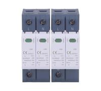 Parafoudre 2 pôles 20KA-40KA 2/3/4P 275VAC Rail Din | Parafoudres Photovoltaïque,Foudre Ménage Dispositif(2P 275VAC)