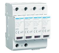 Parafoudre 4P T2 TNS/TT Uc 275V In 20kA Imax 40kA telesignalisation - HAGER SPB440R