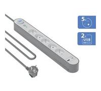 Force Power Parafoudre Lite 5 prises USB-A et USB-C 800J 1,5 m EU