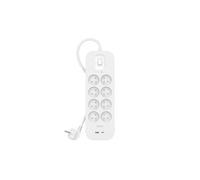 PARAFOUDRE 8 PRISES FR + 1 USB-C + 1 USB-A