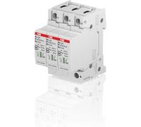 Parafoudre ABB AC, 3 pôles, type I/II, 1 pièce.