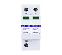 Parafoudre d'alimentation CC 40KA 2P photovoltaïque nouvelle énergie protecteur de surtension 12V24V48V220V(220V AM-220DC)
