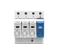 Parafoudre de Phase AC SPD 3P + NPE 20kA 50kA T2 275V/385V 255V, Dispositif de Protection Basse Tension