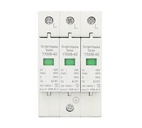Parafoudre de tension du dispositif de protection 3p 40ka 420v pour l'électricité domestique et commerciale