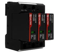 Parafoudre de type 1, 12,5 kA, FLP-12,5 V/3 à 350 V DC, protection contre les surtensions pour courant continu basse tension, montage sur rail DIN