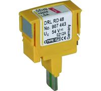 Parafoudre Dehn DEHNrapid LSA Fiche de protection pour 1 double fil Un 48V 907443