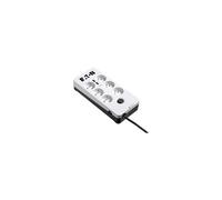Eaton Multiprise Protection Box PB6UF – 6 prises + 2 ports USB – Blanc