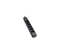 Eaton Multiprise/Parafoudre - Eaton Protection Strip 6 Tel@ FR - 6 Prises FR + 1 Prise téléphonique - Noir (PS6TF)