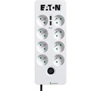 Eaton Multiprise parasurtenseur Protection Box 8 – 8 prises, 2 USB, Tel/TV FR