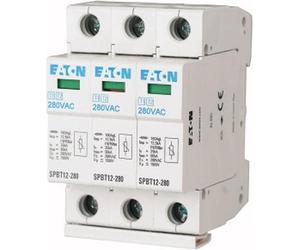 Parafoudre Eaton type I+II, 3 pôles, 280 V, 3TE, 1 pièce.