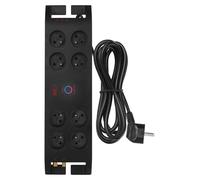 Parafoudre EMOS 1800J - 8 prises, 3m, noir, P54052