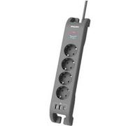 MCL SPN4140GA/19 multiprise 2 m 4 sortie(s) CA Intérieure Gris