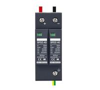 Parafoudre photovoltaïque DC 2P DC12V 24V 48V 500V 690V 800V 1000V 20KA ~ 40KA, parasurtenseur(DC48V)