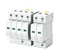 Parafoudre Type T2 Dispositif AC SPD 2P 20-40KA 60KA 275V 385V | Parafoudres Photovoltaïque,Rail de Guidage(2P 275VAC,20-40KA)