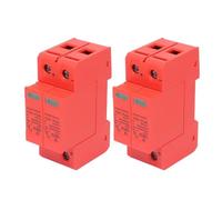 Parafoudres Photovoltaïque DC 500V/1000V 2P 20-40KA | Les Surtensions Basse Tension Parafoudre Dispositif Rail de Guidage(2PDC 1000V,30KA-60KA)