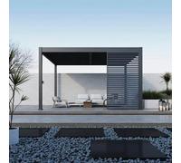 Paragon Outdoor Brise-vue à lamelles Panneau latéral Pergola Grand Tuscan Taille 14
