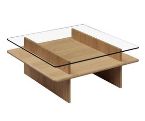 Parallel Coffee Table Table basse 90x90 cm Woud - 5712800035179