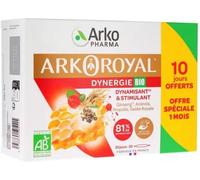 Parapharmacie en ligne > Compléments alimentaires > Compléments alimentaires pour la vitalité et les défenses immunitaires > Produits pour le tonus et la fatigue Arkopharma ArkoRoyal Dynergie Bio Ampo