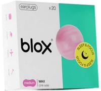Parapharmacie en ligne > Hygiène & Premiers soins > Produits pour le soin des oreilles Blox Bouchons d'Oreille en Cire Naturelle x 40