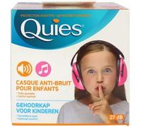 Parapharmacie en ligne > Hygiène & Premiers soins > Produits pour le soin des oreilles Quies Casque Anti-Bruit Enfants Rose