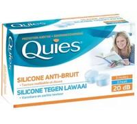 Parapharmacie en ligne > Hygiène & Premiers soins > Produits pour le soin des oreilles Quies Protection Auditive Silicone Anti-Bruit 3 Paires