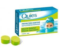 Quies Protection Auditive Maxi Silicone Natation Adulte 3 Paires