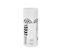 vidaXL Porte-parapluie Femmes Acier Blanc