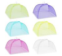 Parapluie Alimentaire Domestique Pliable, Maille Lavable, Couvercle Alimentaire, Pique-Nique Barbecue Fête, Moustiquaire Anti-Mouche, Tente Gadgets De Cuisine 1 Pièce
