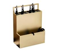 Parapluie Porte-Parapluies, Porte-Parapluie Créatif en Fer Forgé, Support De Rangement pour Parapluies Longs Courts, 15-20 Parapluies,/Or/Parapluie 48 * 27 * 67Cm