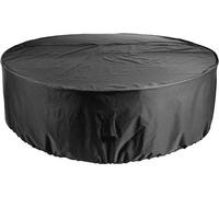 Parapluie rond d'extérieur imperméable pour le jardinage | Résistant aux tempêtes | Protection solaire | Résistant à la neige | Grande taille (244 cm de diamètre)